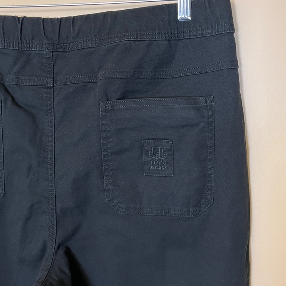 Topo Designs Dirt Pants Outdoor Hiking - Men's Size XXL - Black - Picture 5 of 10